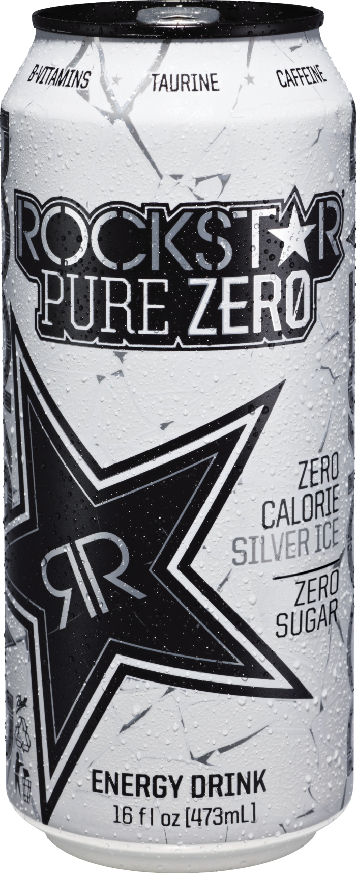rockstar pure zero silver ice
